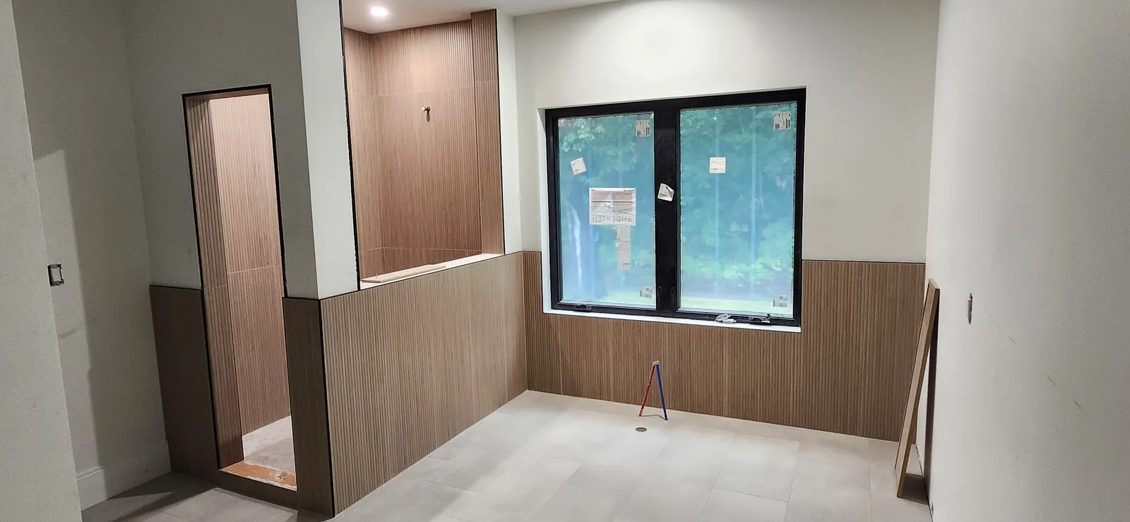Primary bath — in progress